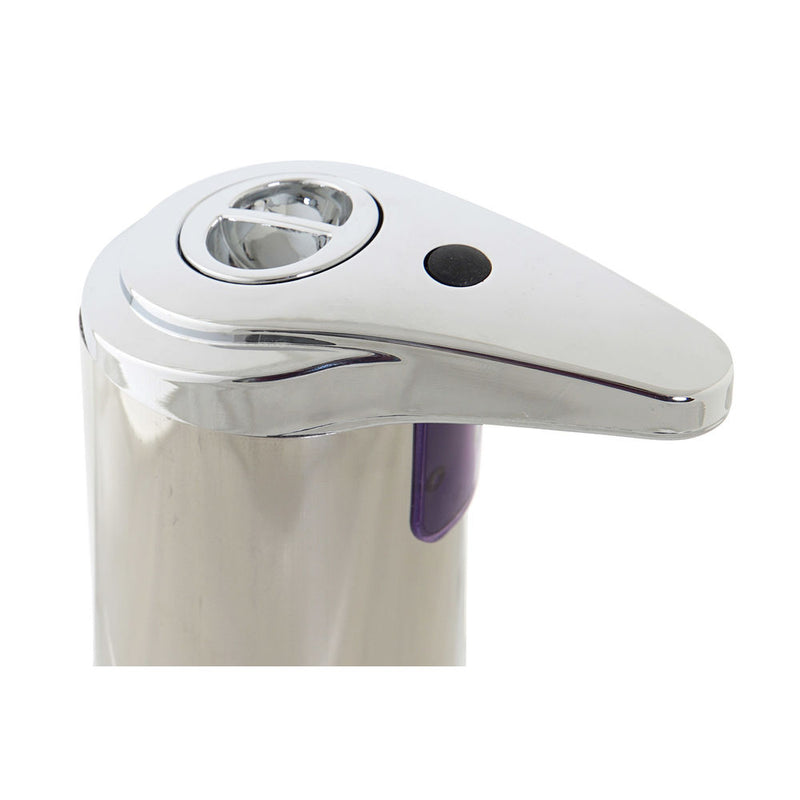 Dispenser per Sapone Automatico con Sensore DKD Home Decor Nero Argento ABS (250 ml)