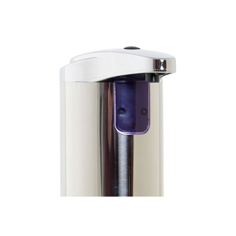 Dispenser per Sapone Automatico con Sensore DKD Home Decor Nero Argento ABS (250 ml)