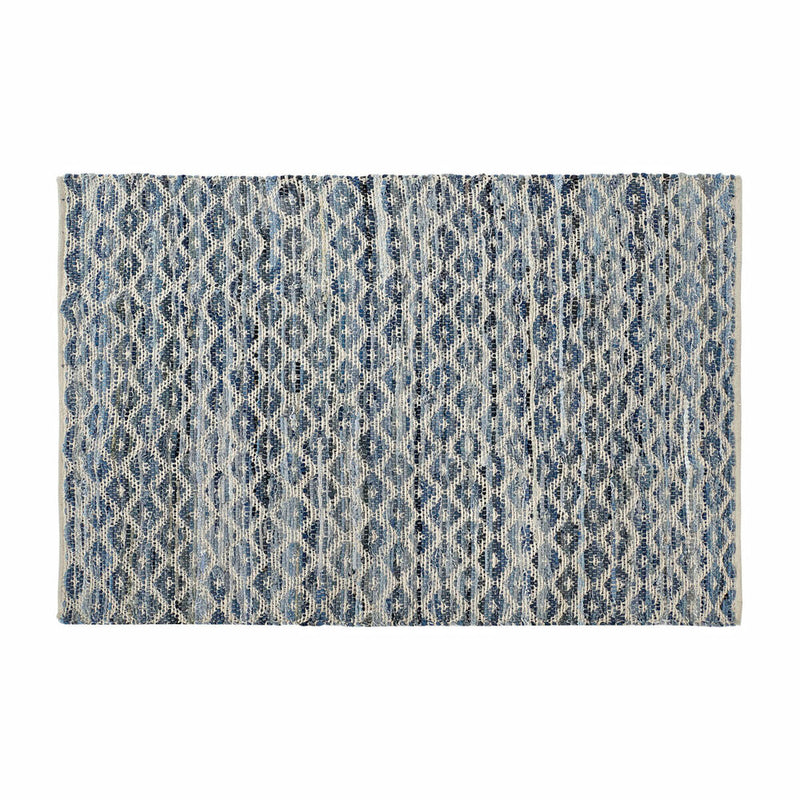 Tappeto DKD Home Decor Azzurro Bianco (120 x 180 x 1 cm)