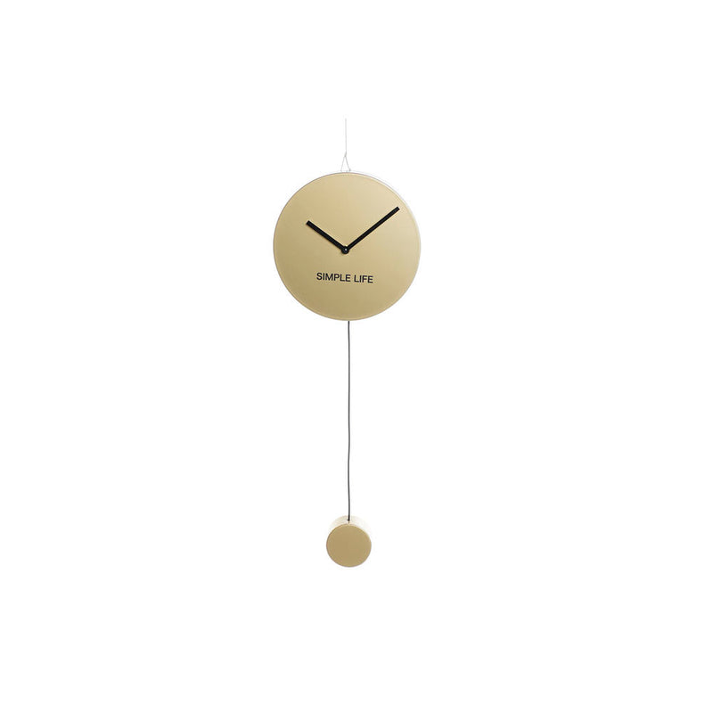 Orologio da Parete DKD Home Decor Ferro Dorato (22 x 5.5 x 60 cm)