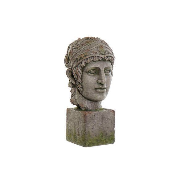 Statua Testa di Donna stile Greco-Romano 53 cm per Casa o Giardino