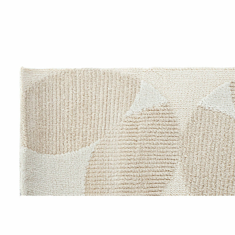 Tappeto DKD Home Decor Beige Poliestere Cerchi (160 x 230 x 0.9 cm)