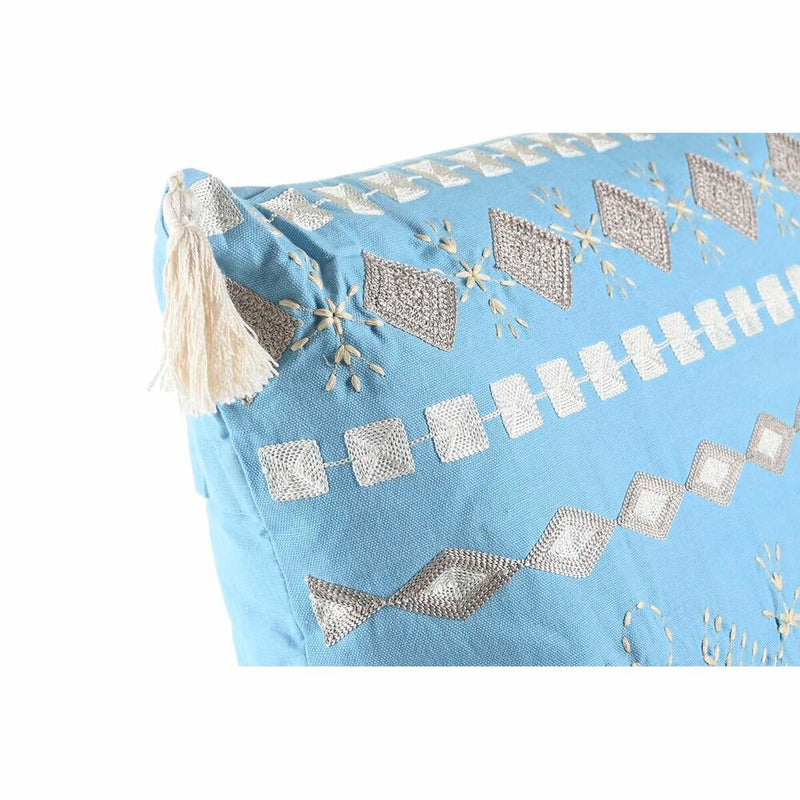 Cuscino DKD Home Decor Azzurro Bianco 60 x 20 x 60 cm