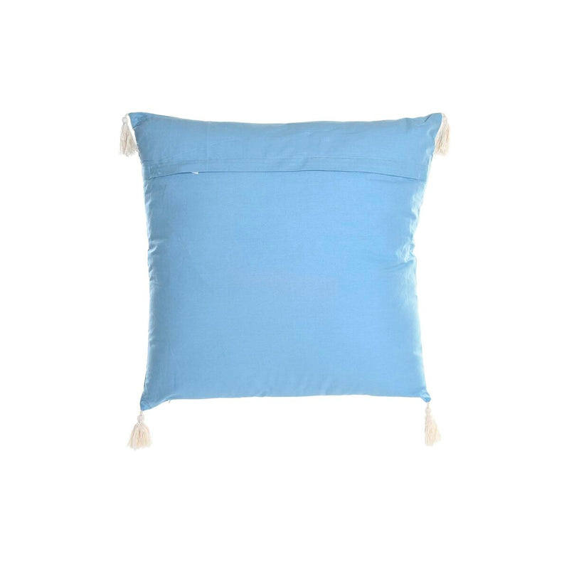 Cuscino DKD Home Decor Azzurro Bianco 60 x 20 x 60 cm