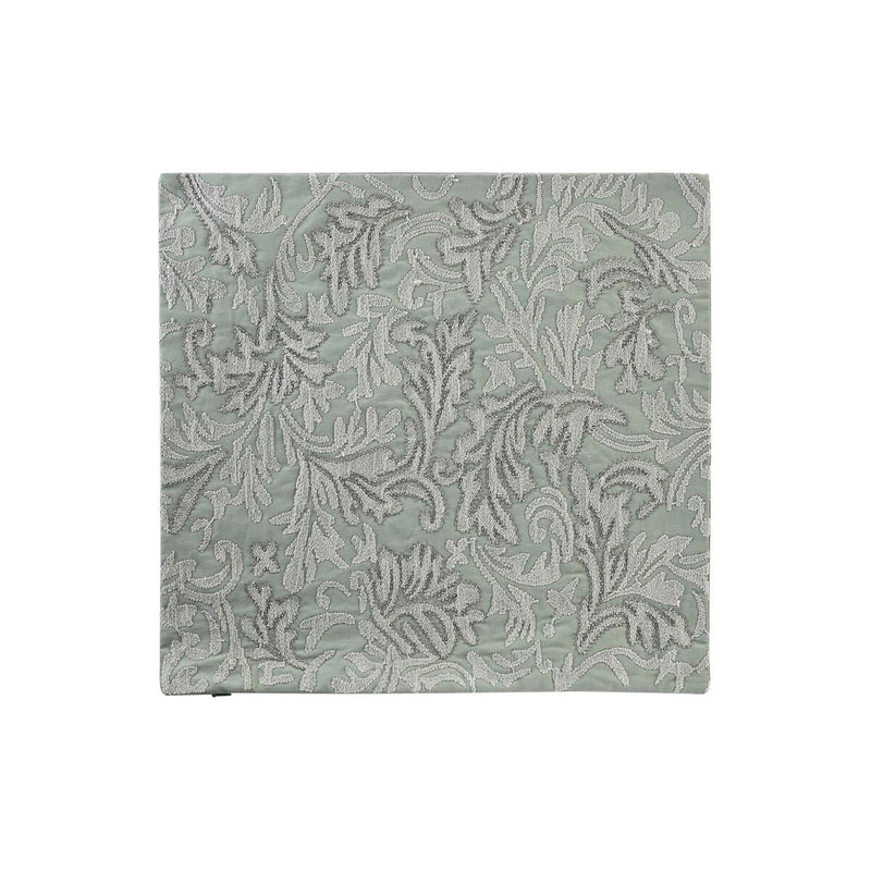 Fodera per cuscino DKD Home Decor Floreale Verde 50 x 1 x 50 cm