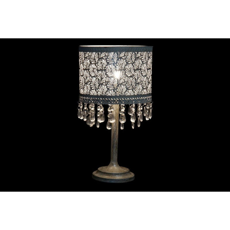 Lampada da tavolo DKD Home Decor Argentato Metallo