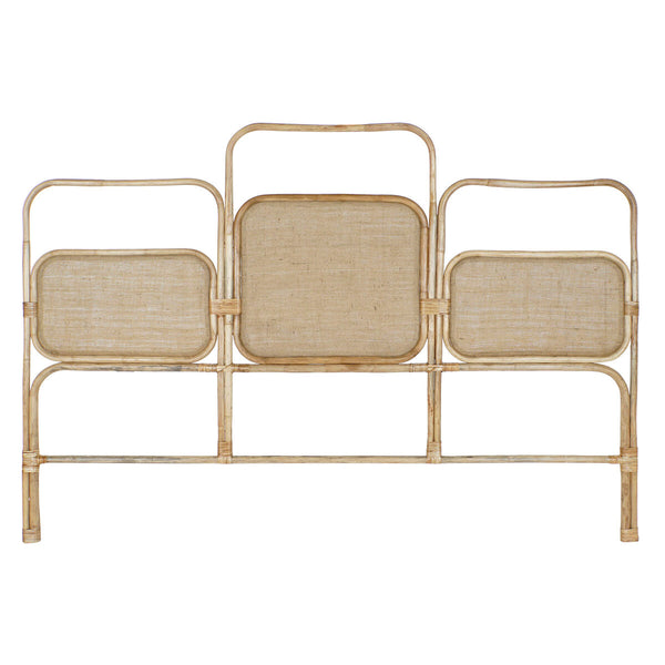 Testiera del Letto DKD Home Decor Marrone Naturale 180 x 4 x 90 cm