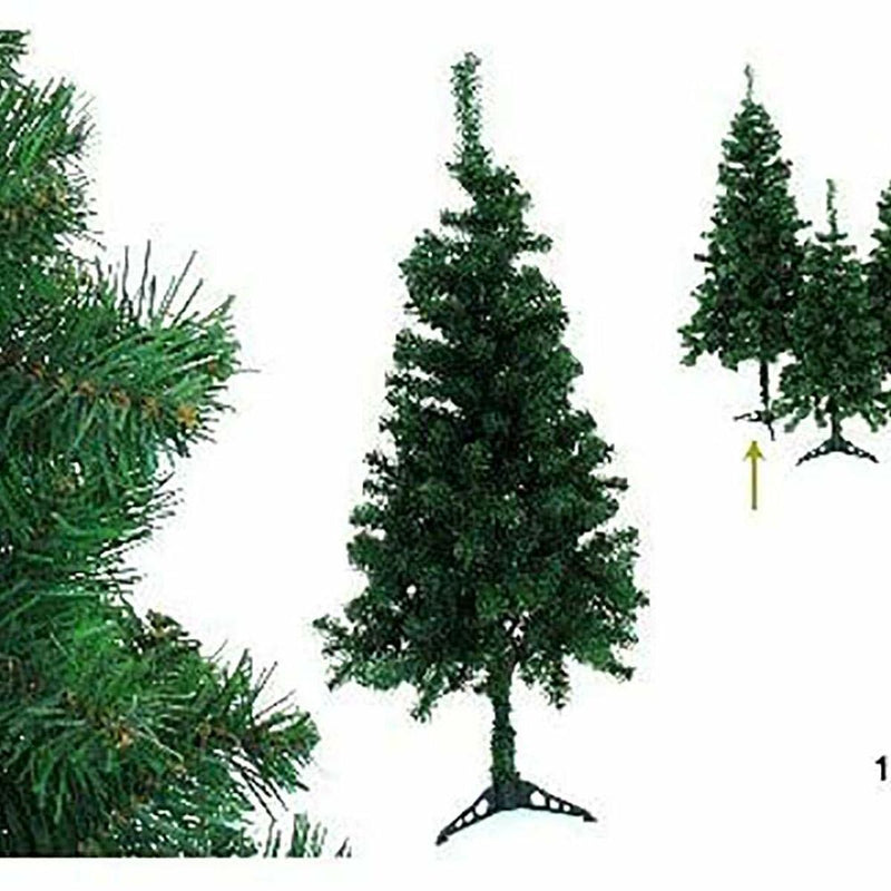 Albero di Natale Verde PVC Polietilene 90 x 90 x 180 cm
