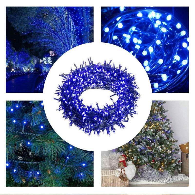 Ghirlanda di Luci LED 5 m Azzurro Bianco 3,6 W Natale