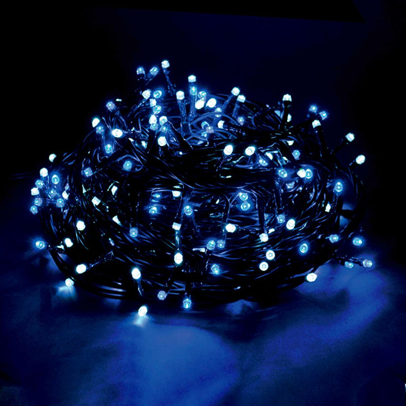 Ghirlanda di Luci LED 15 m Azzurro Bianco 3,6 W