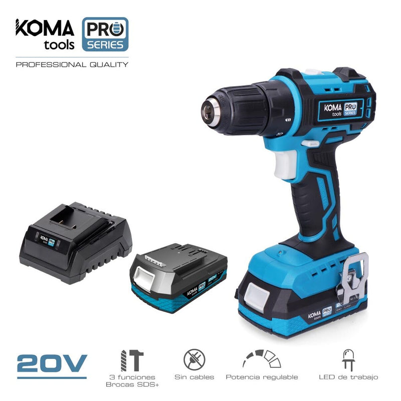 Trapano con cacciavite Koma Tools Pro Series