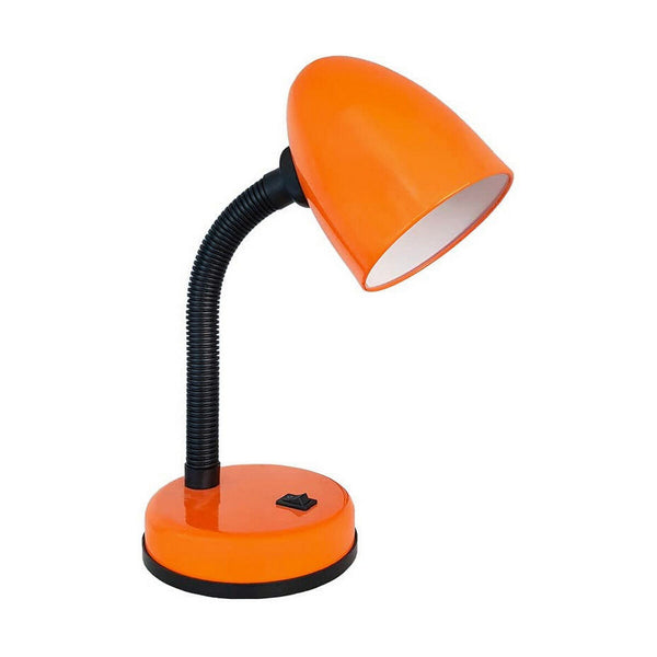Lampada da scrivania EDM Amsterdam E27 60 W Flexo/Lampada da scrivania Metallo Arancio (13 x 34 cm)