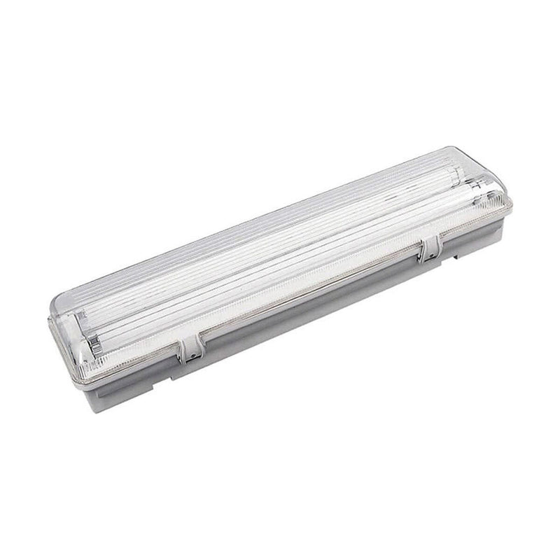 Plafoniera Stagna LED EDM Grigio 2 x 9 W