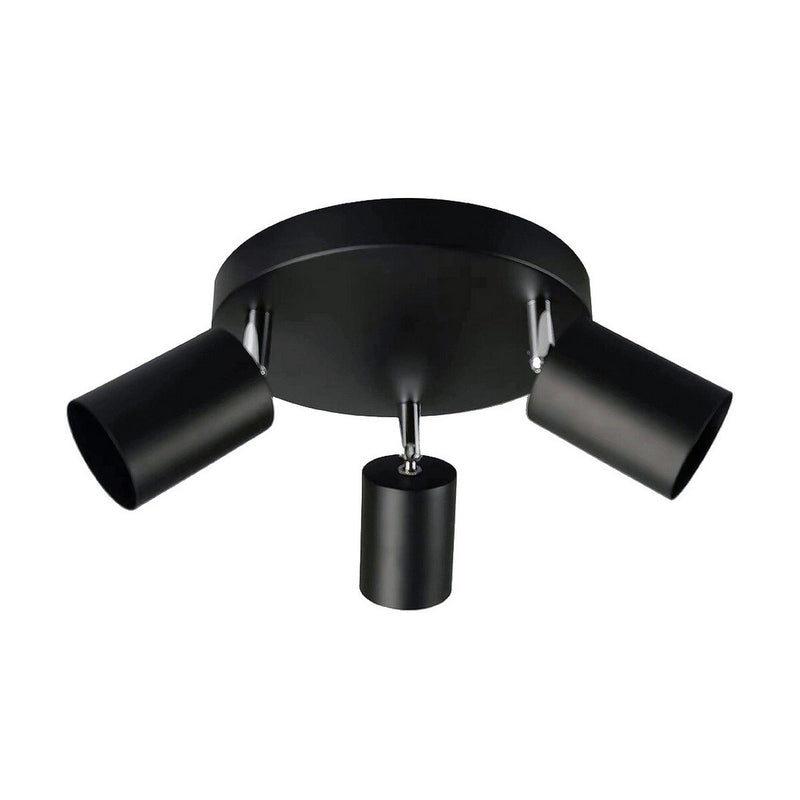 Lampada da soffitto EDM Nero GU10 50 W (Ø 20 x 9 x 14,6 cm)