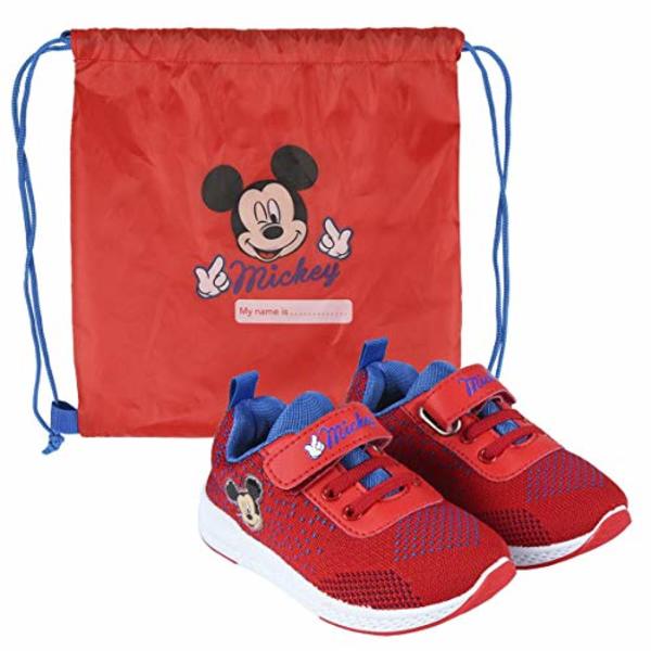 Scarpe Sportive per Bambini Mickey Mouse Rosso