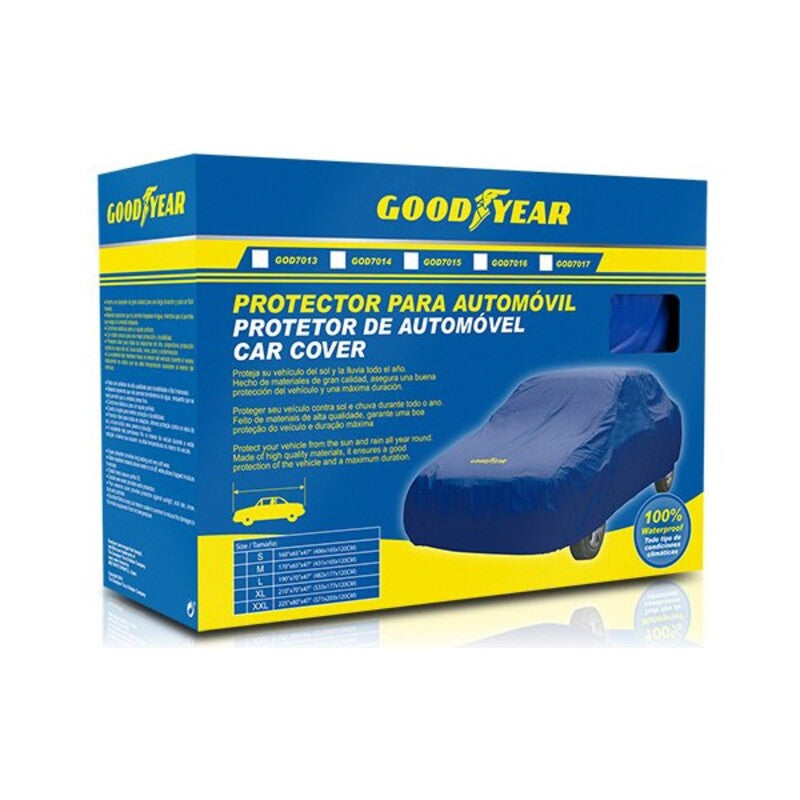 Copri Auto Goodyear GOD7015 Azzurro (Taglia L)