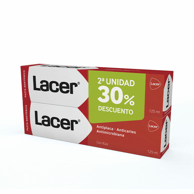 Dentifricio Azione Completa Lacer 2 x 125 ml (2 Pezzi)