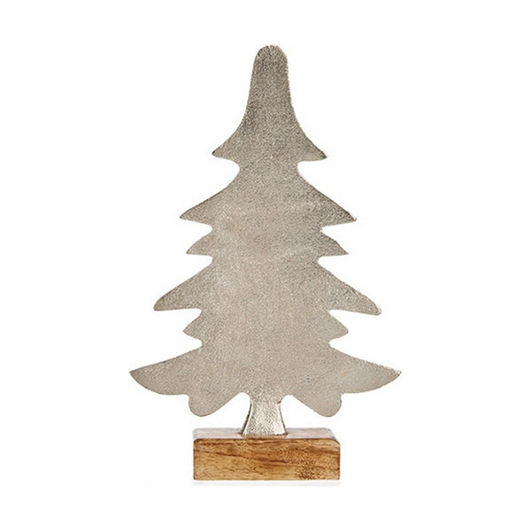 Albero di Natale 6 x 25,5 x 16 cm Argentato Metallo
