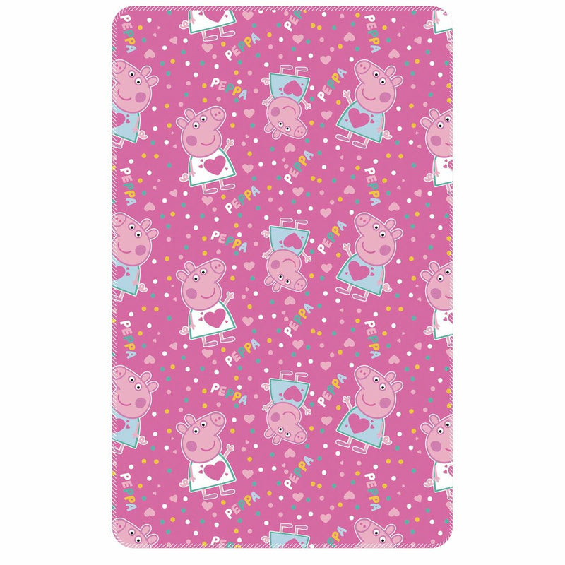 Coperta Peppa Pig Cosy Corner Rosa (95 x 150 cm)