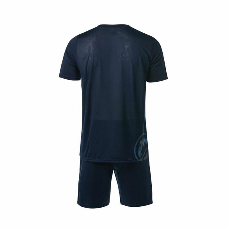 Completo Sportivo Estivo da Uomo T-shirt e Pantaloncini J-Hayber Rain Blu