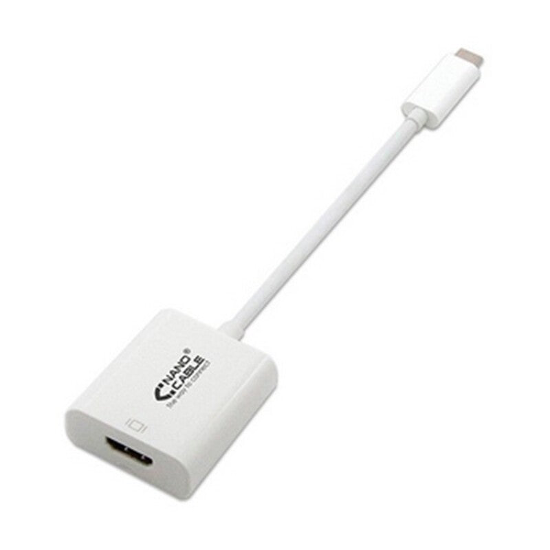 Adattatore USB C con HDMI NANOCABLE 10.16.4102 15 cm Bianco