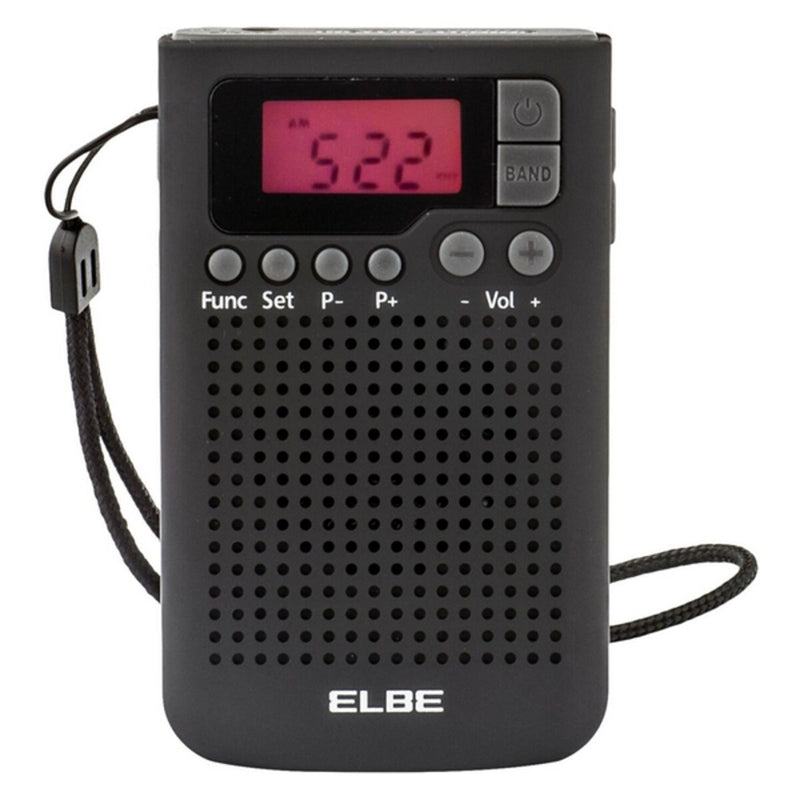 Radio Transistor ELBE AM/FM Nero