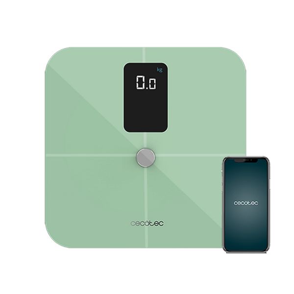 Bilancia Digitale da Bagno Cecotec Surface Precision 10400 Smart Healthy Vision Verde