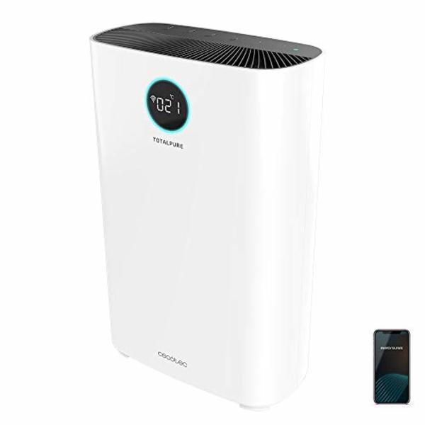 Purificatore dell'Aria Cecotec TotalPure 5000 WiFi Connected 30 Watt con Spegnimento Automatico Silenzioso