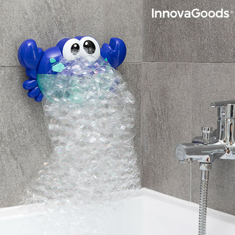 Granchio musicale con bolle di sapone per il bagno Crabbly InnovaGoods