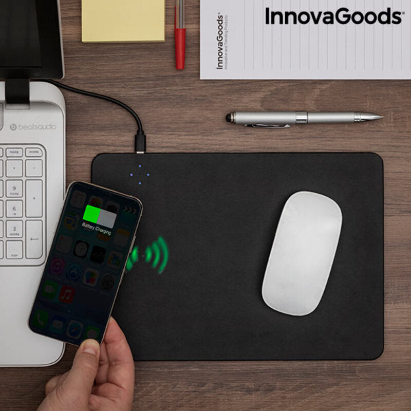 Tappetino per Mouse con Ricarica Wireless 2 in 1 Padwer InnovaGoods