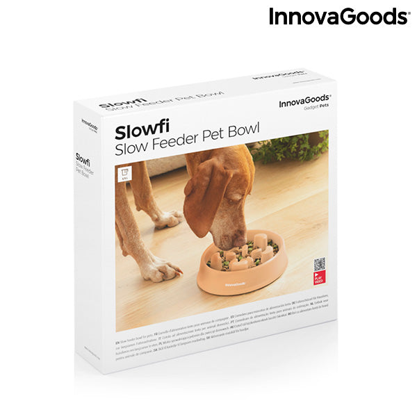 Ciotola ad Alimentazione Lenta per Cani e Gatti Slowfi InnovaGoods