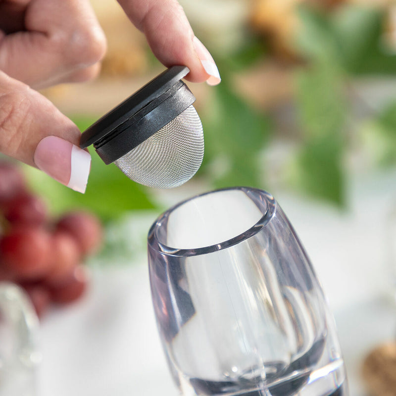 Aeratore per Vino con Filtro, Supporto e Custodia Wineir InnovaGoods –  Goestro