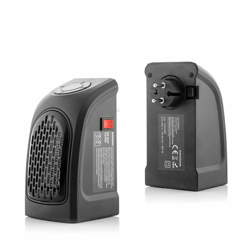 Mini Termoventilatore con Spina Portatile Heatpod InnovaGoods 400 W