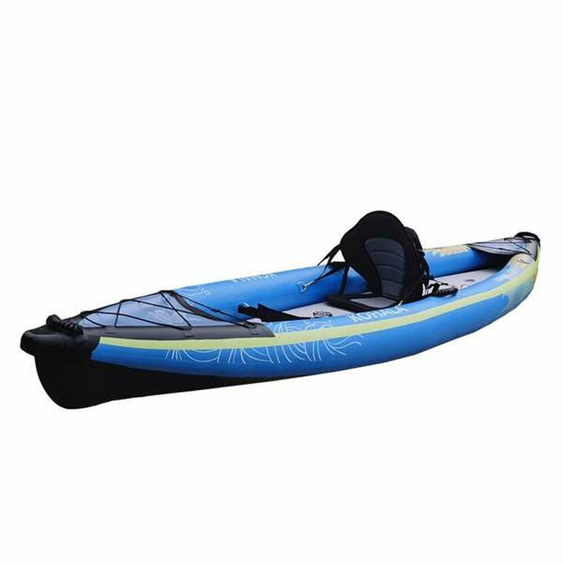 Kayak Monoposto da 3,1 Metri completo di Remo Sedile e accessori Canoa per 1 persona