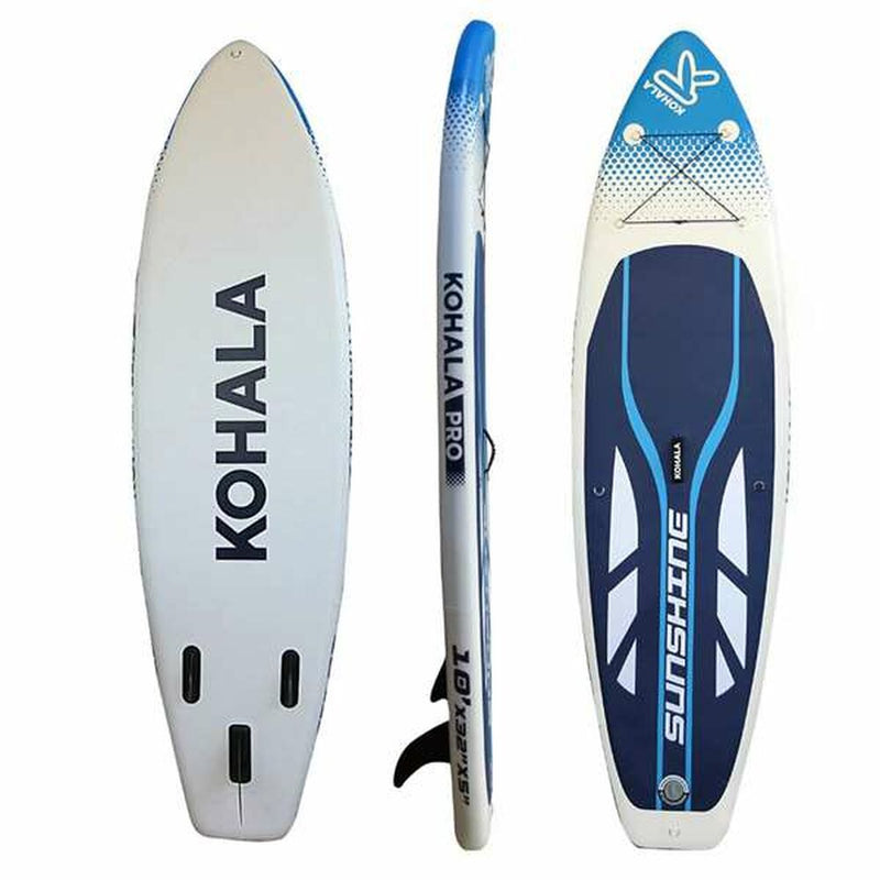 Tavola da Paddle Surf Gonfiabile con Accessori  Kohala Sunshine Bianco (305 x 81 x 12 cm)