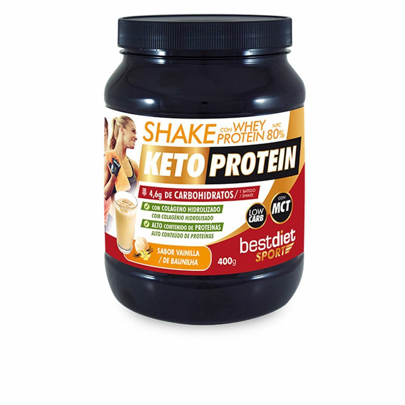 Frullato Keto Protein Shake Proteina Vaniglia (400 g)