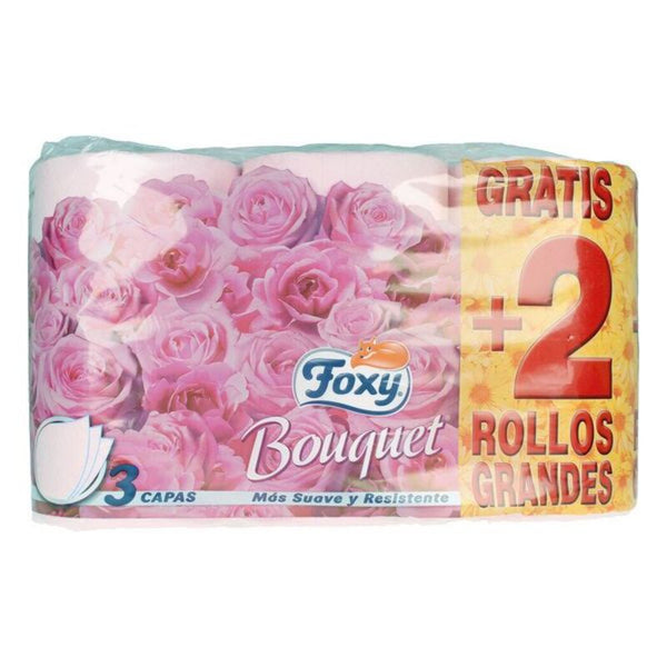 Carta Igienica Foxy Bouquet 3 strati (6 uds)