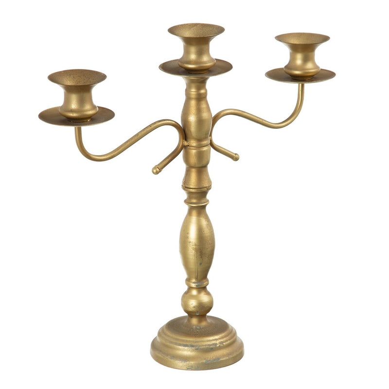 Candelabro 42 x 12 x 42 cm Dorato Metallo