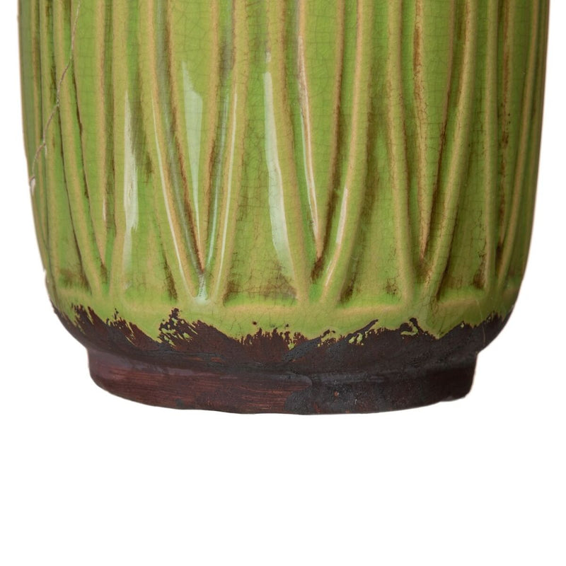 Vaso Ceramica Pistacchio 15 x 15 x 27,5 cm