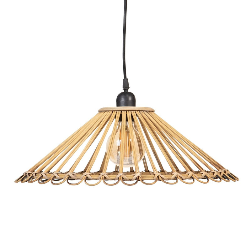 Lampadario 57 x 57 x 20,5 cm Naturale Bambù (2 Unità)