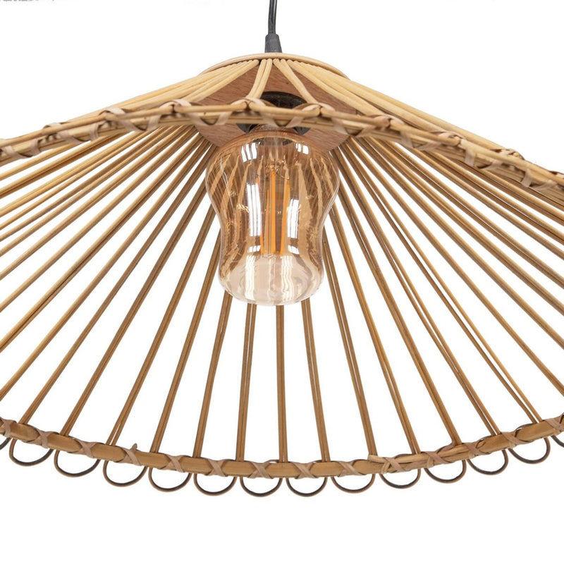 Lampadario 57 x 57 x 20,5 cm Naturale Bambù (2 Unità)