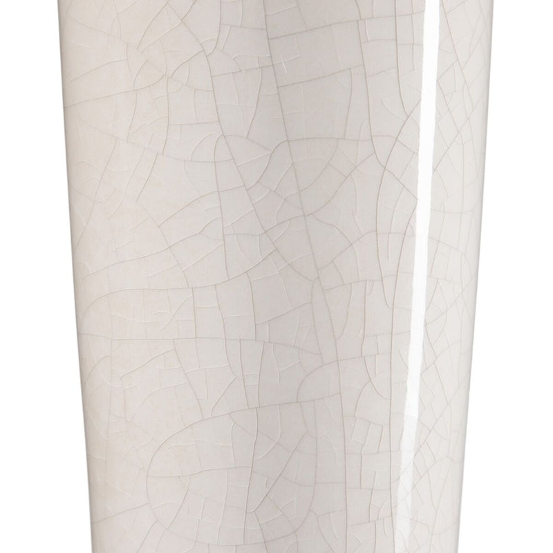 Vaso 13 x 13 x 33 cm Ceramica Beige