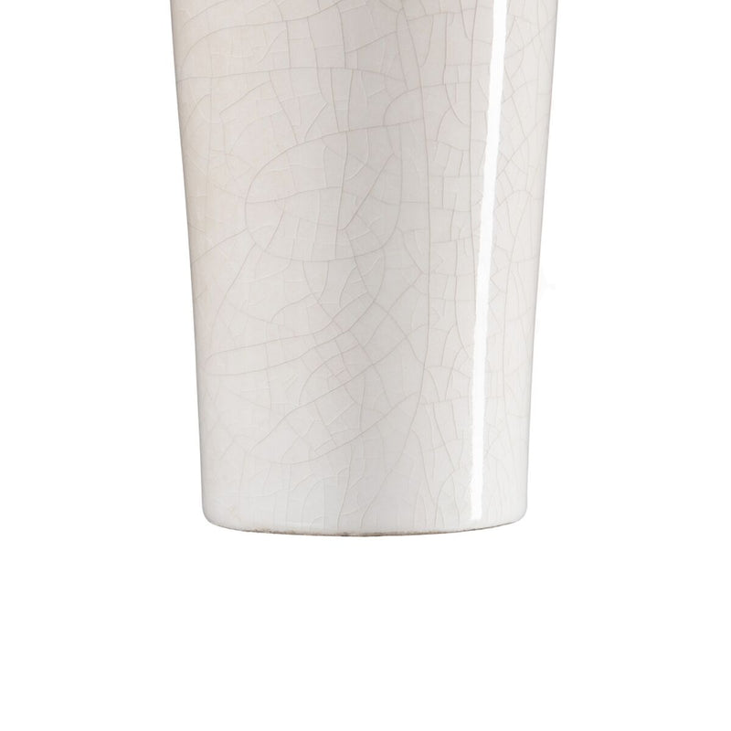 Vaso 13 x 13 x 33 cm Ceramica Beige