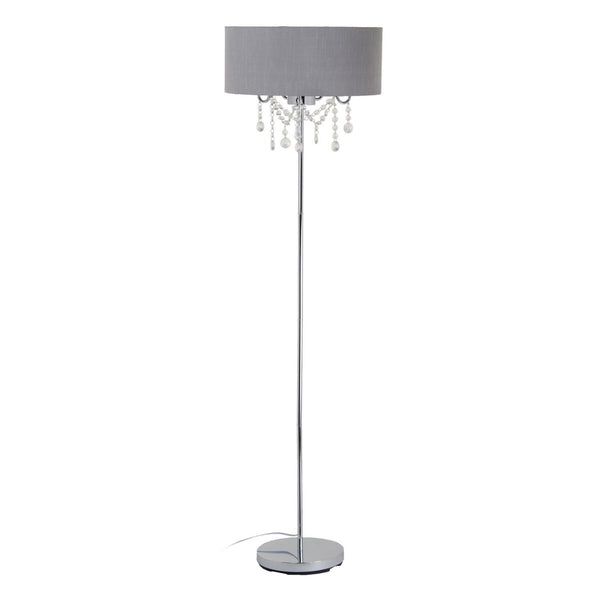 Lampada da Terra 44 x 44 x 161 cm Metallo Argento