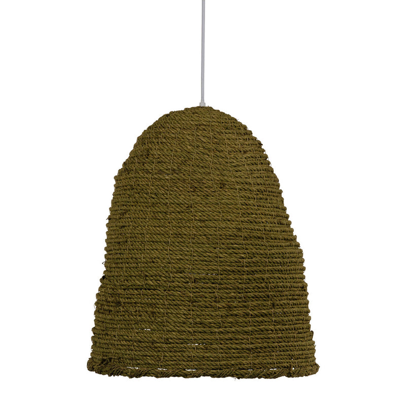 Lampadario 43 x 43 x 52 cm Verde Ø 43 cm Fibra