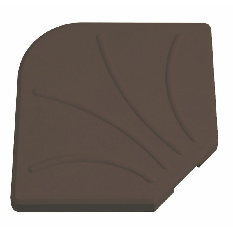 Base per Ombrellone Marrone Cemento 47 x 47 x 5,5 cm