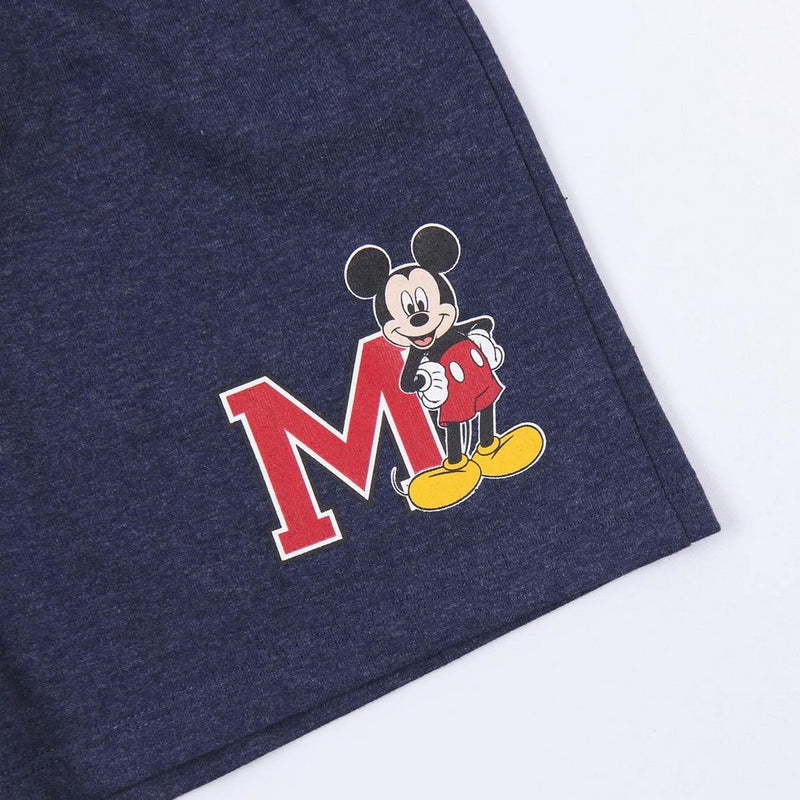 Pigiama Estivo Corto per Bambini Mickey Mouse Rosso