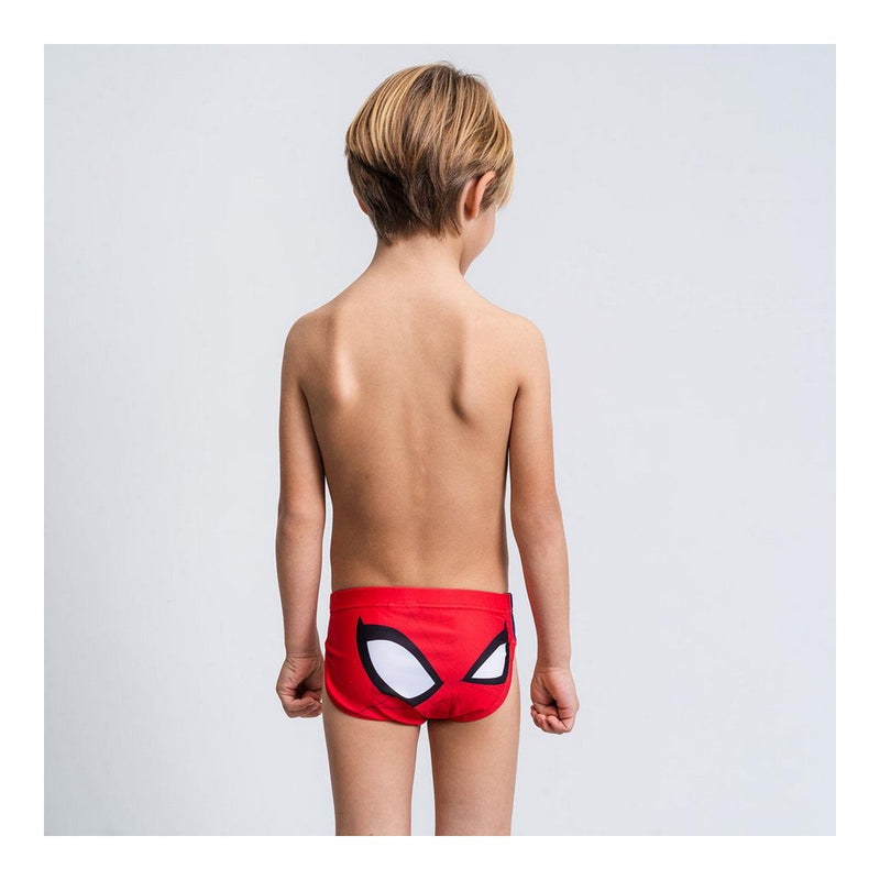 Costume da Bagno Slip da Bambino Spiderman Rosso