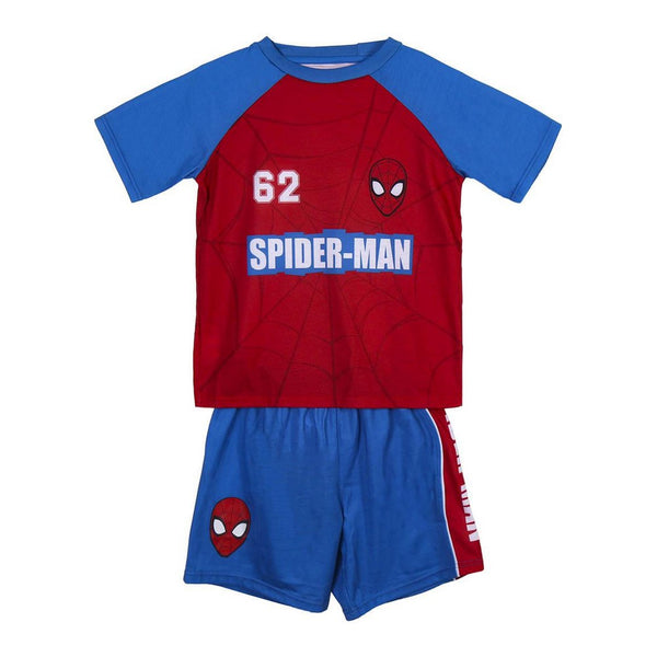 Completo Maglietta e Pantaloncini per bambini Spiderman