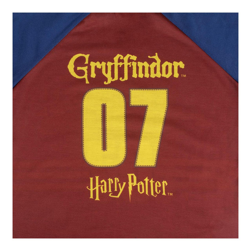 Completo Maglietta e Pantaloncini per bambini Harry Potter Rosso